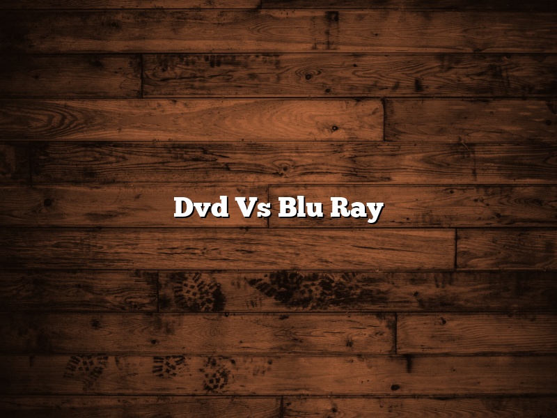Dvd Vs Blu Ray