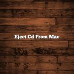 Eject Cd From Mac