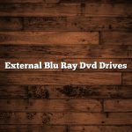 External Blu Ray Dvd Drives