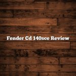 Fender Cd 140sce Review