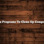 Free Programs To Clean Up Computer