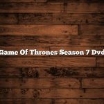 Game Of Thrones Season 7 Dvd