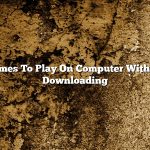 Games To Play On Computer Without Downloading