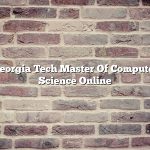Georgia Tech Master Of Computer Science Online