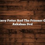 Harry Potter And The Prisoner Of Azkaban Dvd