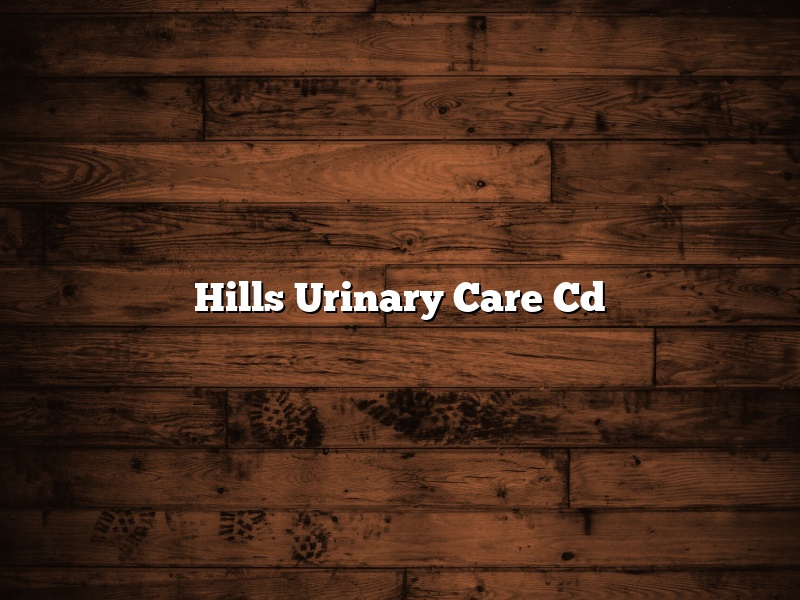 Hills Urinary Care Cd