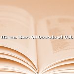 Hirens Boot Cd Download Usb
