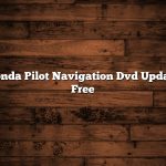 Honda Pilot Navigation Dvd Update Free