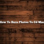 How To Burn Photos To Cd Mac