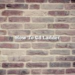 How To Cd Ladder