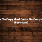 How To Copy And Paste On Computer Keyboard