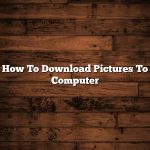 How To Download Pictures To Computer