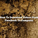 How To Download Videos From Facebook To Computer