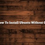 How To Install Ubuntu Without Cd