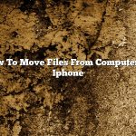 How To Move Files From Computer To Iphone