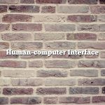 Human-computer Interface