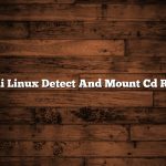 Kali Linux Detect And Mount Cd Rom
