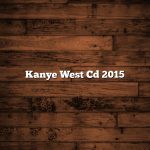 Kanye West Cd 2015