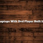 Laptops With Dvd Player Built In