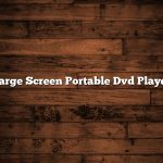 Large Screen Portable Dvd Player