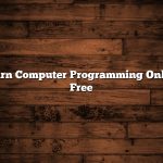 Learn Computer Programming Online Free