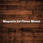 Magnetic Cd Phone Mount