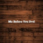 Me Before You Dvd