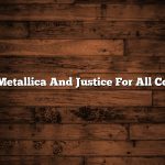 Metallica And Justice For All Cd