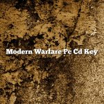 Modern Warfare Pc Cd Key