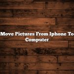 Move Pictures From Iphone To Computer