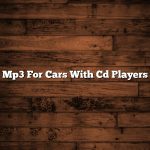 Mp3 For Cars With Cd Players