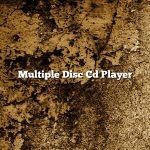 Multiple Disc Cd Player