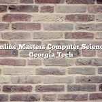 Online Masters Computer Science Georgia Tech