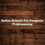 Online Schools For Computer Programming