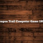 Oregon Trail Computer Game 1992