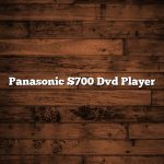 Panasonic S700 Dvd Player