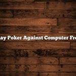 Play Poker Against Computer Free