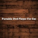 Portable Dvd Player For Car