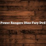 Power Rangers Dino Fury Dvd