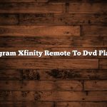 Program Xfinity Remote To Dvd Player