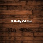 R Kelly Cd List