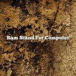 Ram Stand For Computer