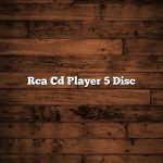 Rca Cd Player 5 Disc