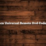 Rca Universal Remote Dvd Codes