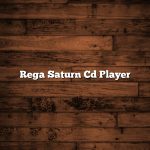 Rega Saturn Cd Player