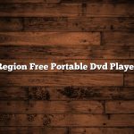 Region Free Portable Dvd Player