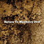 Return To Mayberry Dvd