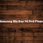 Samsung Blu Ray 3d Dvd Player