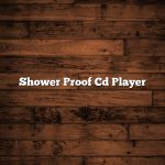 Shower Proof Cd Player