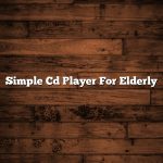 Simple Cd Player For Elderly